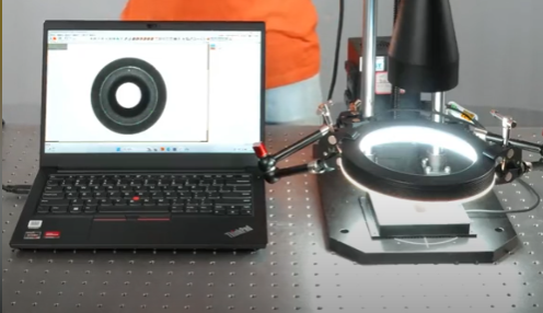 【光學知識】如何快速準確的測量錐孔型通孔零件！